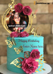 birthday cake with photo editing free