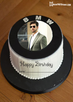 birthday-frame-cake-for-him-with-name-and-photo
