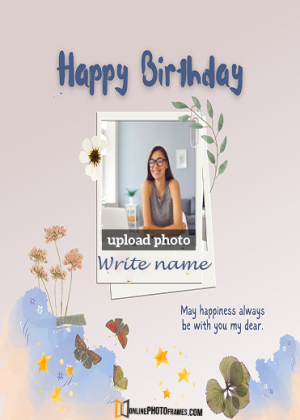 birthday photo editor online free