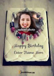 edit birthday cake with name and photo online free