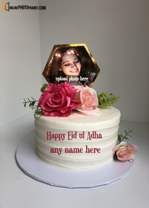 eid-ul-adha-photo-frame-cake-with-name-edit