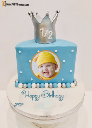 half-birthday-cake-for-baby-boy-with-name-and-photo-edit