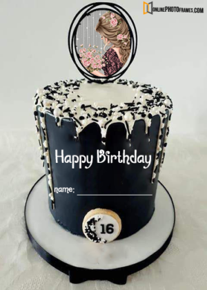 happy-birthday-black-cake-image-with-name-and-photo-edit