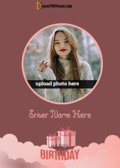 happy birthday photo editing online free download with name