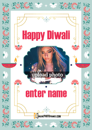 happy diwali wishes photo editing online