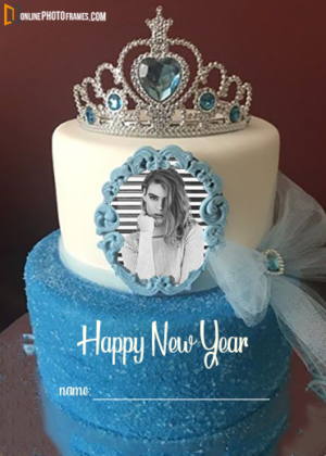 happy-new-year-2021-princess-cake-with-name-and-photo