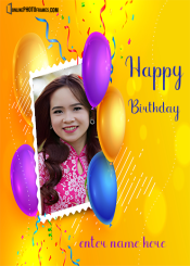 heart touching birthday wishes with name and photo edit