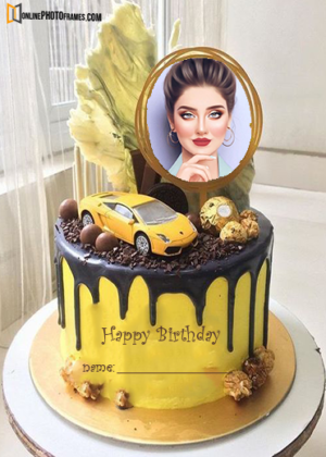 lamborghini-car-birthday-cake-with-name-and-photo