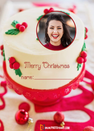 magical-christmas-wishes-cake-with-name-and-photo