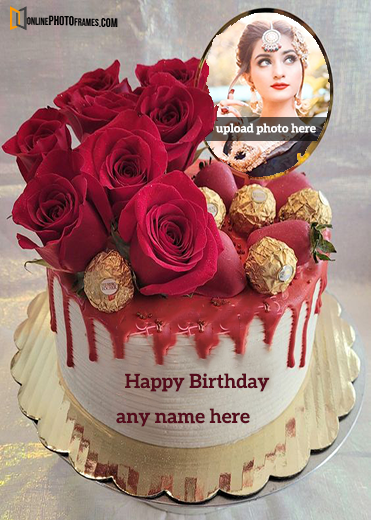 Photo Edit Cake with Name - Birthday Cake With Name and Photo | Best ...