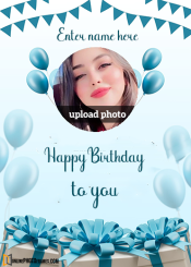 photo frame happy birthday photo editing online