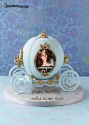 princess-birthday-cake-with-photo-frame