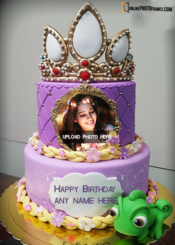 rapunzel-birthday-cake-with-name-and-photo-edit